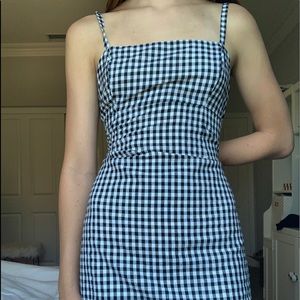 plaid dress